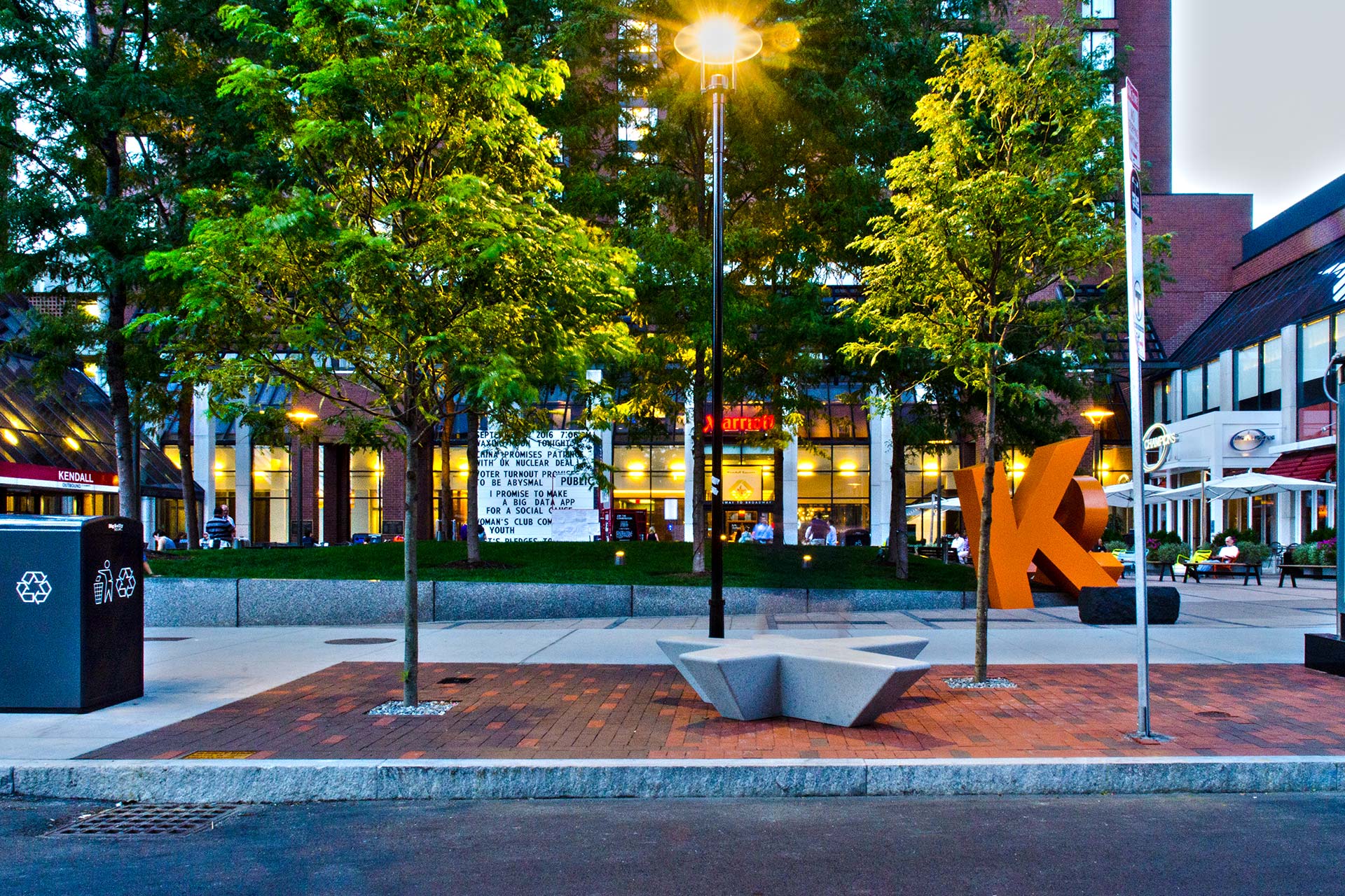 美国肯德尔广场大街kendall square main street by klopfer martin