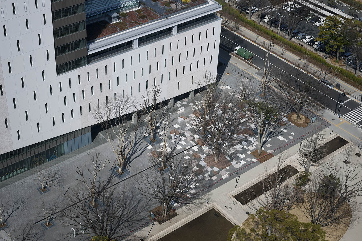 帝京平成大学中野校园景观bystudioonsite