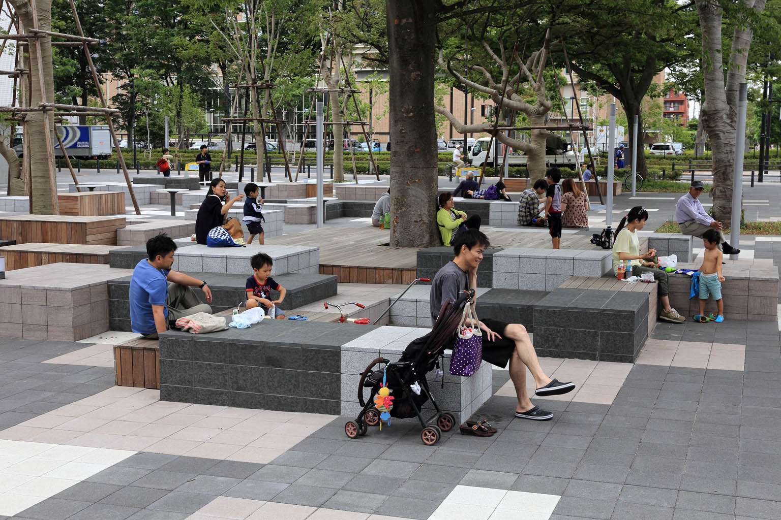 帝京平成大学中野校园景观bystudioonsite